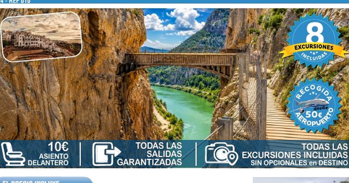 Málaga y Caminito del Rey